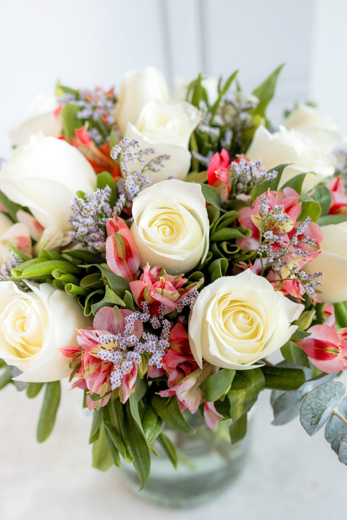 Himalaya - Rosa Blanca y Astromelia Rosa XAL