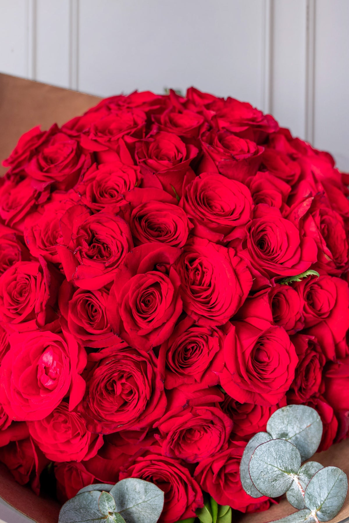 Ramo Buchón - 75 Rosas Rojas TGZ