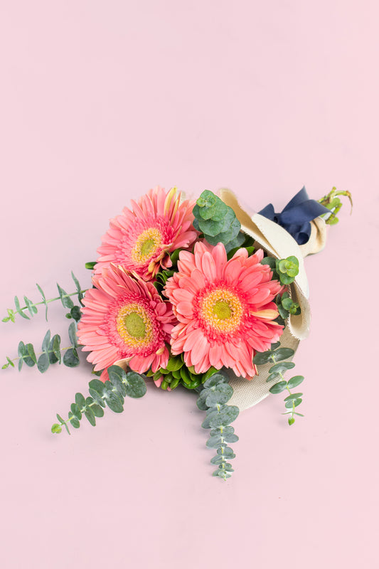 Ramo 3 Gerberas - Envoltura Yute CH/IXT