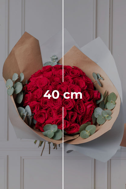 Ramo Buchón / 50 Rosas Rojas CHIH.