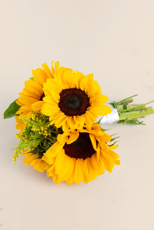 Ramo 5 Girasoles / Envoltura Yute SALTILLO