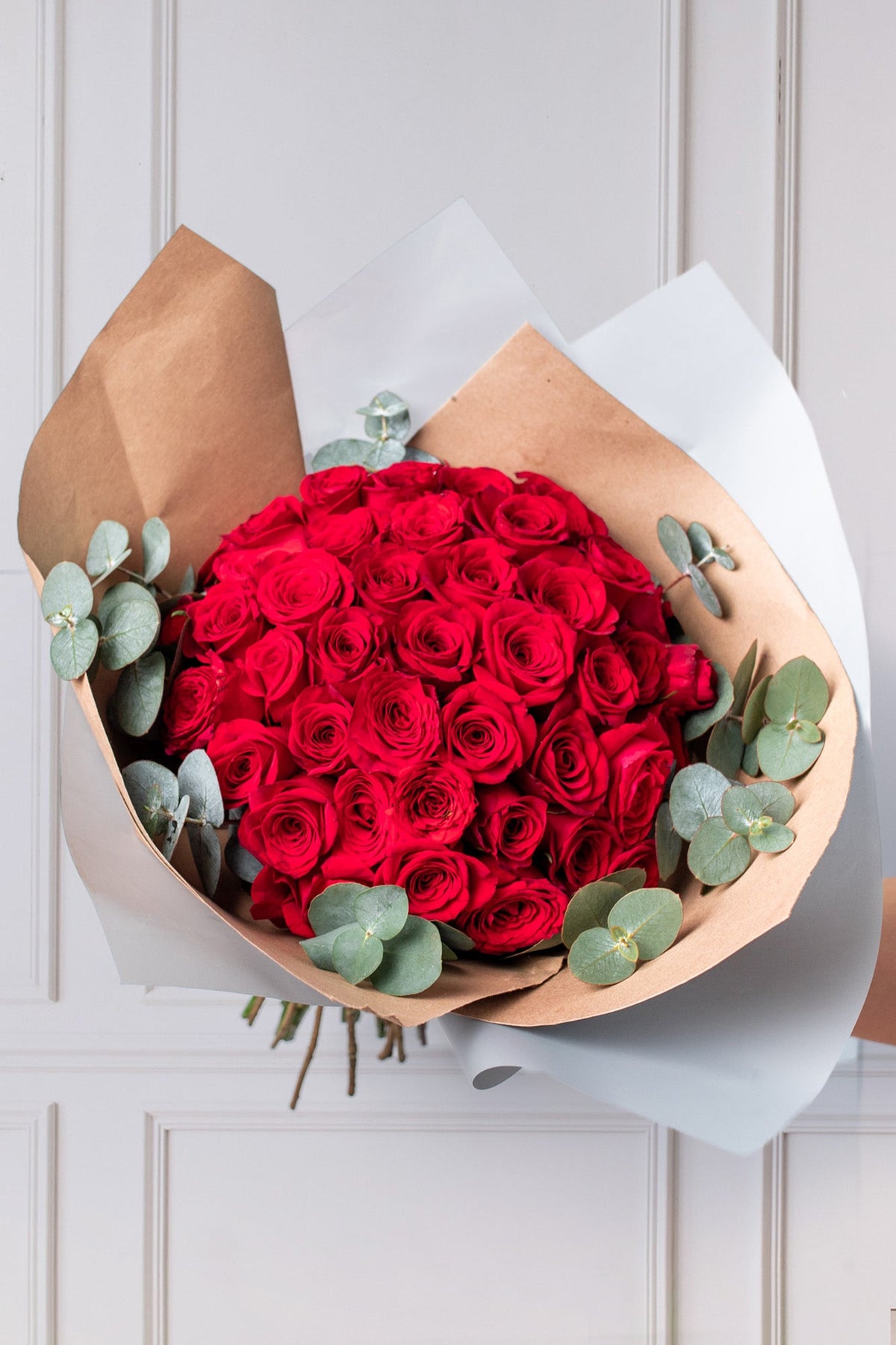 Ramo Buchón - 75 Rosas Rojas XAL