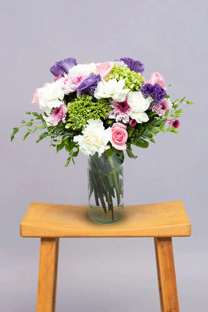 Alma de Vino - Rosa Clarita, Clavel Blanco y Hortensia TGZ