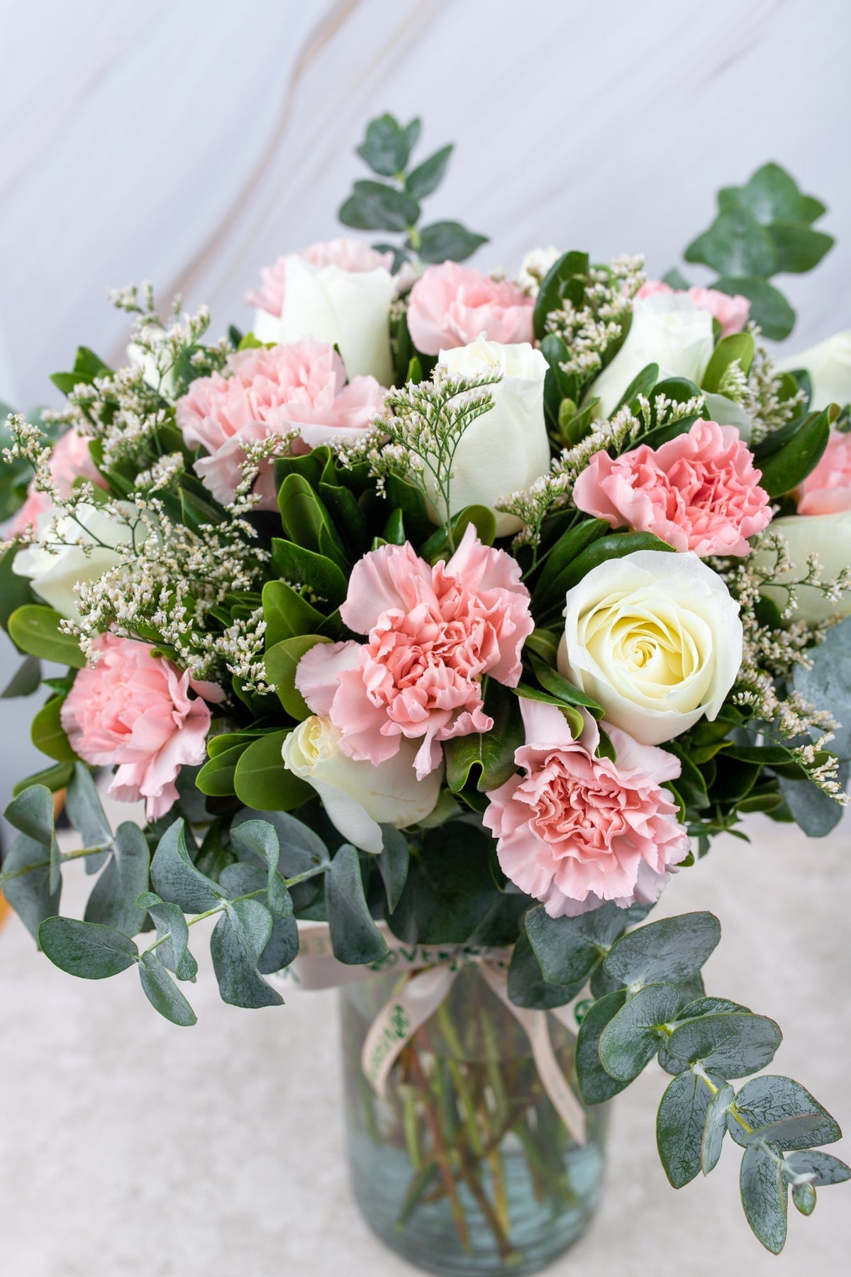 Arabella - Rosa Blanca y Clavel Rosa TGZ
