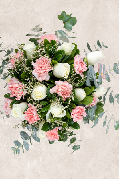 Arabella - Rosa Blanca y Clavel Rosa MERIDA