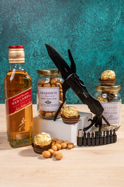 Adventure Kit - Pocket Knife and Whiskey