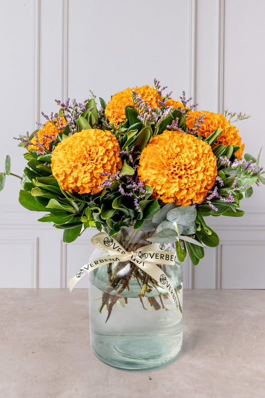 Camino de los Muertos - Cempasúchil Flores