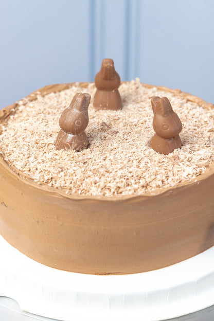 Large Turin Bunny Cake - Chocolate