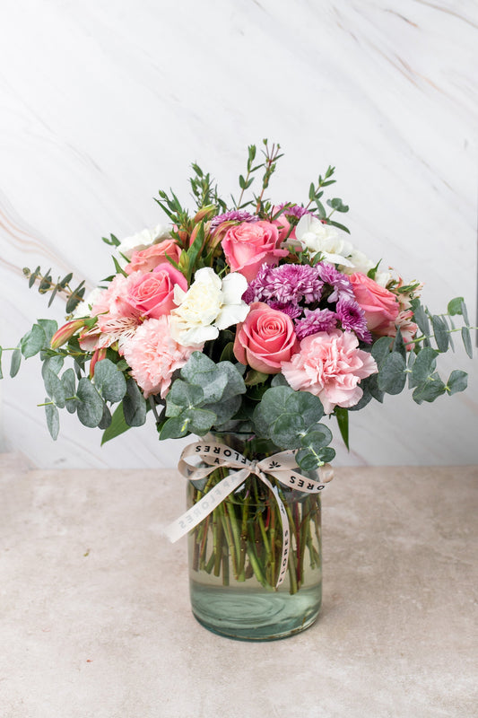 Fuego MOM - Rosa Clarita, Clavel Rosa y Blanco Cd. Juárez
