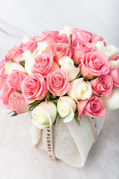 Burbuja de Rosas // Rosas Blancas y Claritas APO