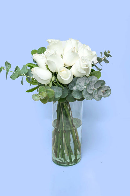 Love and Peace // White Rose