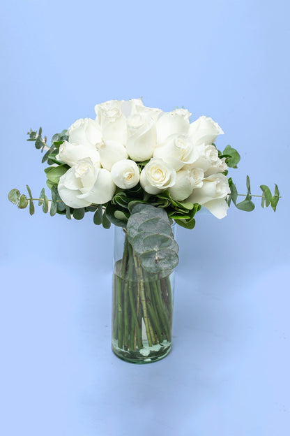 Love and Peace // White Rose
