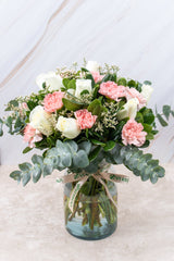 Arabella - Rosa Blanca y Clavel Rosa CDMX Sur