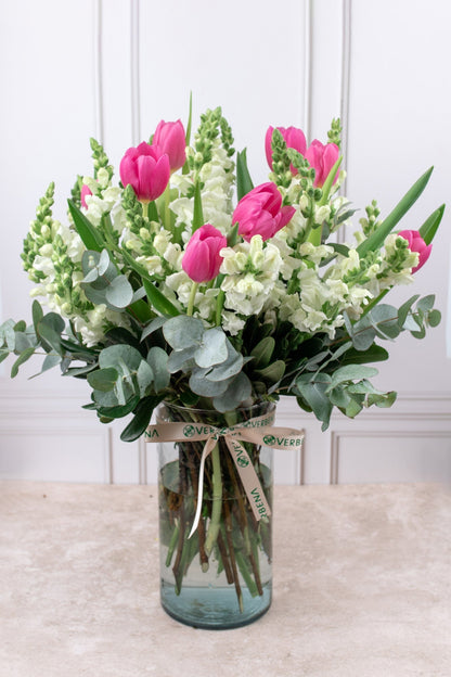 Winds of Holland / Tulip and Little White Dog
