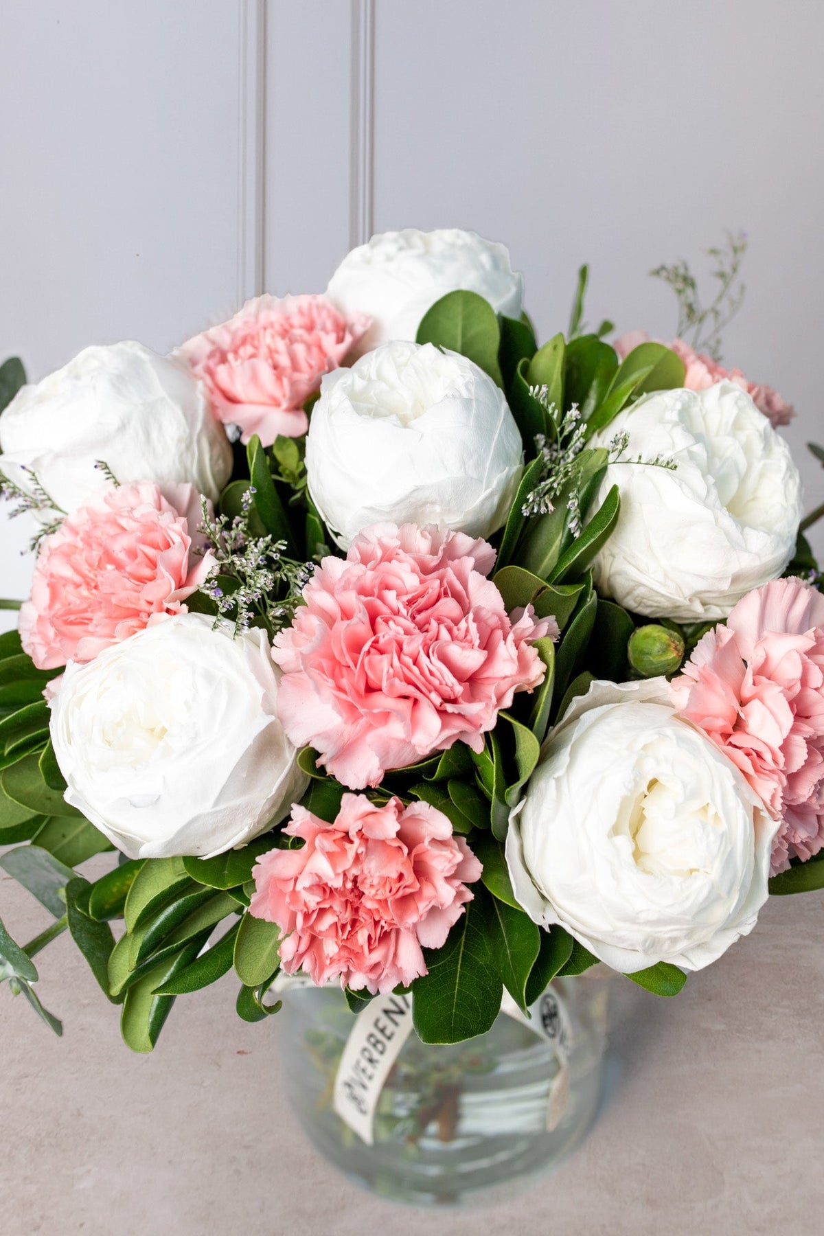 Pura Vida - White Peony and Pink Carnation