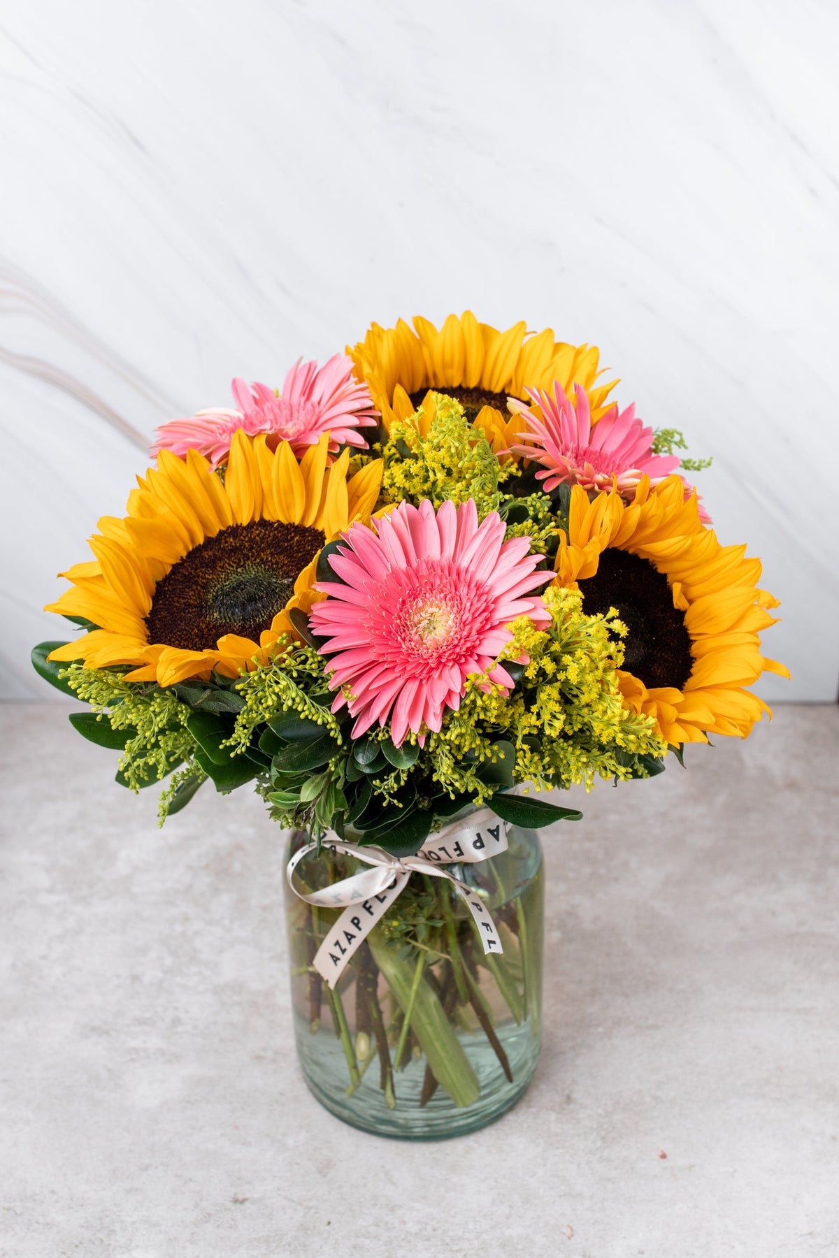 Por Siempre // Girasoles y Gerbera Rosa SNL