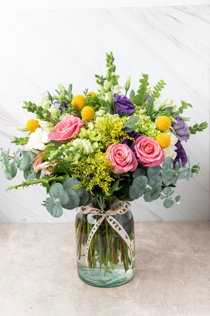 Self-Love // Rosa Clarita, Hydrangea and Lisianthus