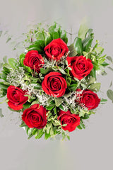 Ti Amo Flores - Rosa Roja en Jarrón de Cerámica CDMX Sur
